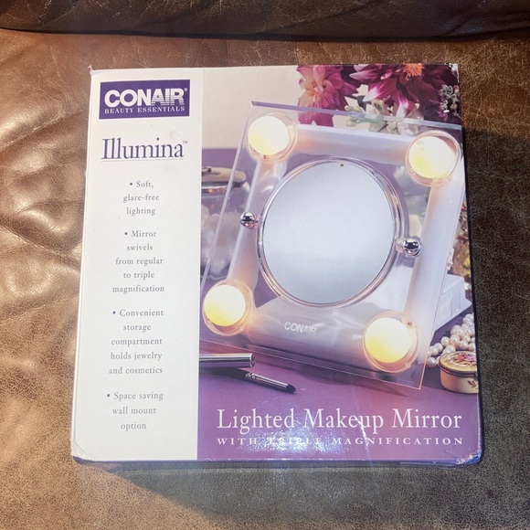 Conair Other - Conair Lighted Makeup Mirror with Magnification NEW